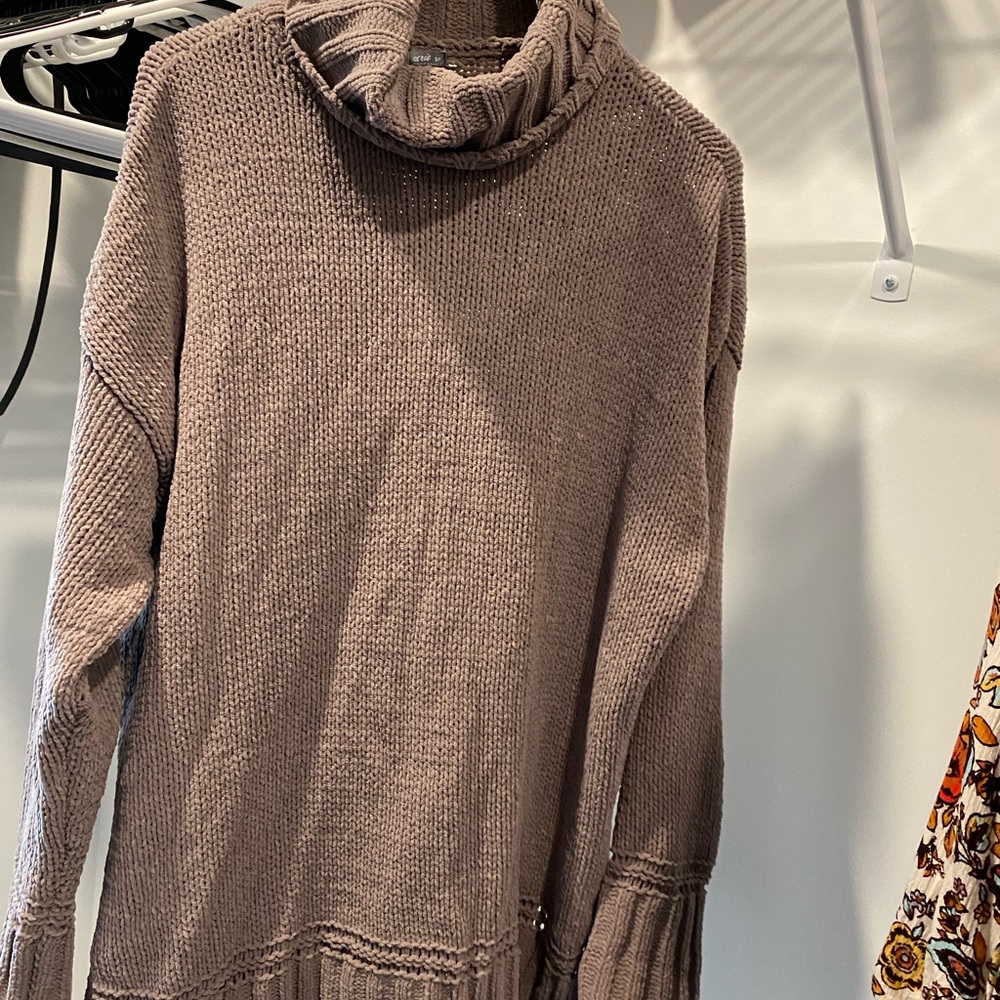 Oversized cowl neck sweater